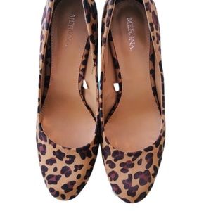NIB Merona Leopard Print Melanie Pumps